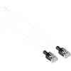 Mercodan Tinklo kabelis RJ-45, Cat.6a, U/UTP, LSZH, plonas, balta, 1,5 m (371929015)