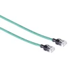 Mercodan Tinklo kabelis RJ-45, Cat.6a, U/UTP, LSZH, Slim, žalias, 15 m (371926150)