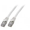 Mercodan Patch kabelis Cat.6 UTP 1.5m HF baltas