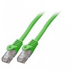 Mercodan Patch kabelis CAT6 UTP, žalias, 0,25 m, be halogenų, 2x4xAWG24