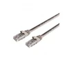 Mercodan „UltraFlex“ jungiamasis kabelis KAT6 UTP, 0,25 m, Gr?, LSZH