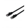 Mercodan „UltraFlex“ jungiamasis kabelis KAT6 UTP, 1,0 m, juodas, LSZH