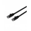 Mercodan „UltraFlex“ jungiamasis kabelis CAT6 UTP, 10 m, juodas, LSZH be halogenų, AWG26, varis, FLUKE testuotas, 10 m, Cat6, U/UTP (UTP), RJ-45, RJ-45, juodas