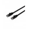Mercodan „UltraFlex“ jungiamasis kabelis CAT6 UTP, 5,0 m, juodas, LSZH be halogenų, AWG26, varis, FLUKE testuotas, 5 m, Cat6, U/UTP (UTP), RJ-45, RJ-45, juodas