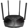 Mercusys AX3000 dviejų dažnių „Wi-Fi 6“ maršrutizatorius, „Wi-Fi 6“ (802.11ax), dviejų dažnių (2,4 GHz / 5 GHz), Ethernet LAN, juodas, stalo maršrutizatorius