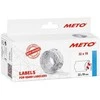 METO Kainų etiketės 30007366 Nuolatinės Etiketės plotis: 32 mm Etiketės aukštis: 19 mm Baltos 1 vnt.