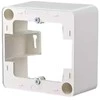 METZ CONNECT paviršiaus rėmas 85 x 85 x 43 mm - vienvietis, grynai baltas