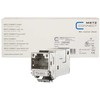 METZ CONNECT E-DAT modulis Keystone Cat.6A lizdas 180°, PU iš 12