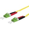 Metz Metz Connect Glasfiber Lyslederkabel Tilslutningskabel [2x LC-stik - 2x LC-stik] 9/125 µ Singlemode OS2 2.00 m