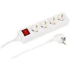 „Microconnect MC-GRU0043WS“, 3 m, Vidaus sąlygoms, F tipo, F tipo, Kampinis, Baltas