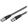 Kabelis MicroConnect BNC - BNC 1m juoda (50423)