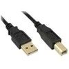 MicroConnect 5m USB2.0 A-B M-M - 5 m - USB A - USB B - 2.0 - Male/Male - Juodas