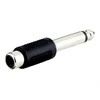 AV adapteris MicroConnect Jack 6,3mm - RCA (Cinch) juoda (AUDANG)