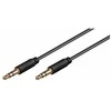 MicroConnect 3,5 mm laidas su auksuotais antgaliais