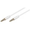 „Kabelis MicroConnect“ lizdas 3,5 mm – lizdas 3,5 mm, 3 m balta (AUDLL3W)