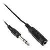 Kabelis MicroConnect Jack 6.3mm - Jack 6.3mm 5m juodas (AUDNU5)