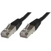 MicroConnect RJ-45/RJ-45 kat.6 S/FTP Juodas 10m (B-SFTP610S)