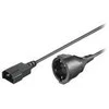 Maitinimo kabelis MicroConnect C14 -Schuko, 1.5m (PE130150)