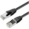 MicroConnect CAT6A S/FTP 1.5m Juodas LSZH