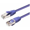 MicroConnect CAT6A S/FTP 30m Violetinė LSZH