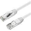 MicroConnect CAT6A S / FTP 3m Baltas LSZH