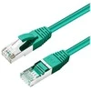 MicroConnect CAT6A S/FTP 5m Žalias LSZH