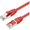 MicroConnect CAT6A S / FTP 5m raudonasis LSSH
