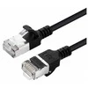 „Microconnect V-FTP6A005S-SLIM“, 0,5 m, Cat6a, U/FTP (STP), RJ-45, RJ-45, juodas