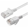 „Microconnect V-FTP6A015W-SLIM“, 1,5 m, Cat6a, U/FTP (STP), RJ-45, RJ-45, baltas
