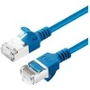„Microconnect V-FTP6A02B-SLIM“, 2 m, Cat6a, U/FTP (STP), RJ-45, RJ-45, Mėlynas