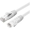 MicroConnect CAT6A UTP 0,25 m baltas LSZH neekranuotas tinklo kabelis,