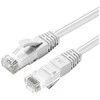 MicroConnect CAT6A UTP 1,5 m baltas LSZH neekranuotas tinklo kabelis,
