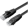MicroConnect CAT6A UTP 7.5m Juodas LSZH