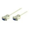 MicroConnect DB-9 - DB-9, 1,8m, Baltas (SCSEHH2)