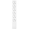 Microconnect MC-GRU0600DKW, vidaus, be kištuko, balta, 6 kintamosios srovės lizdai, 209 g, 210 g