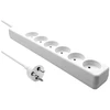 „Microconnect MC-GRU0615DKW“, 15 m, K tipas, K tipas, Balta, 6 kintamosios srovės lizdai, 1,57 kg