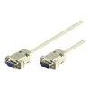 MicroConnect DB-9 - DB-9, 30m, Baltas (SCSEHN30)