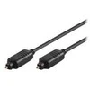 MicroConnect Toslink – Toslink kabelis 1m juodas (TT610BKAD)