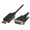 MicroConnect Port Kabelis MICRO_CONNEC Dipslay prievadas M, DVI M, 2m, zudas