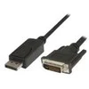 „MicroConnect DisplayPort 1.2“ – DVI-D kabelis M-M
