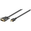 Kabelis MicroConnect HDMI - DVI-D 3m juoda (HDM192413)