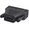Adapteris AV MicroConnect HDMI – DVI-D juoda (HDM19F24)
