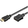 Kabelis MicroConnect Microconnect HDM19192FV2.0 HDMI kabelis 2m HDMI A tipo (standartinis) juodas