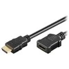 Kabelis MicroConnect HDMI – HDMI 0.5m juoda (HDM19190.5FV1.4)