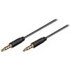 Kabelis MicroConnect 3,5 mm lizdas – 3,5 mm 3 m juoda lizdas (IPOD013)