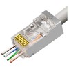 MicroConnect Microconnect KON506-50EZ RJ45 kištukas sidabrinis