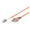 MicroConnect Microconnect FIB422001-2 kabelis InfiniBand / šviesolaidinis 1 m LC SC Oranžinė