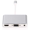HUB USB MicroConnect Microconnect LIGHT-HUB4 huby i koncentratory Lightning 480 Mbit/s Sidabrinė