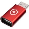 Adapteris USB MicroConnect MC-AAADAP-SC USB-A - USB-A Raudona (MC-AAADAP-SC)