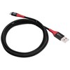 Kabelis USB MicroConnect Lightning - USB-A 1,5 m Juodas (Safe Charge USB-A to)